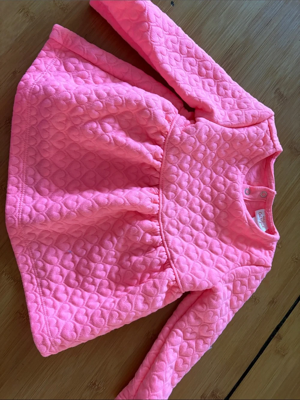 9 Month Fall Baby Girl's Pink Fleece Jackets & Tops Bundle
